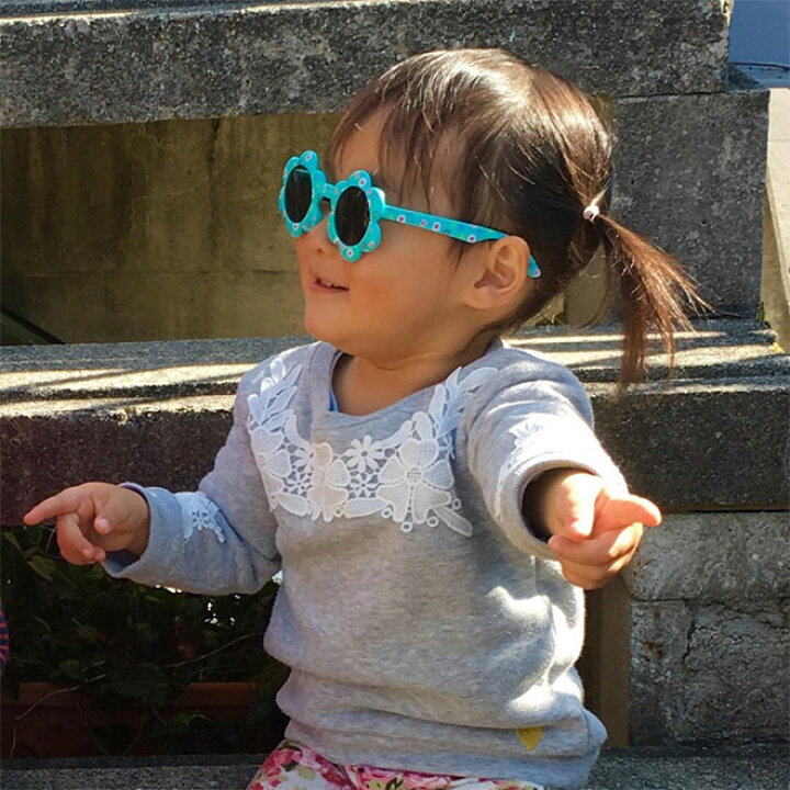 サングラス 子供用 【かわいい!お花の形】 【全員プレゼント】 uvカット ベビーサングラス ファッショングラス UV400 0~3才 赤ちゃん ベビー キッズ こども 子供用サングラス 紫外線対策 おしゃれ かわいい 送料無料 ☆ プレゼント 熱中症対策 災害 防災 ... 紫外線の悪影響からお子様の目を守る スパイス KIDS SUNGLASSES INFANT 0~3歳 SFKY15-MG ベビー インファント サングラス めがね メガネ 眼鏡 アウトドア UVカット 紫外線 アクセサリー 小物 スパイス 7006463