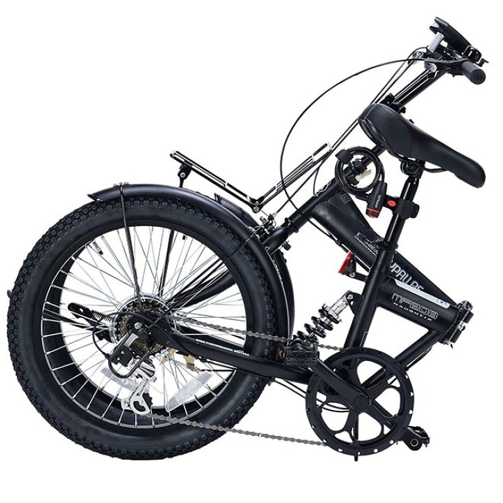 楽天市場】折りたたみ自転車 20インチ 《安定走行のタイヤ幅》 自転車 