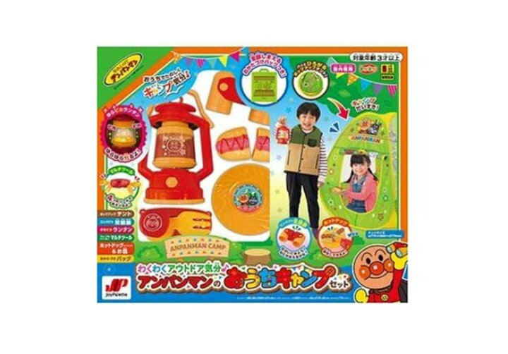 楽天市場 全商品p3倍 アンパンマン おもちゃ キャンプ テント アンパンマンのおうちキャンプセット キッズテント おしゃれ 室内 女の子 男の子 かわいい キャンプごっこ おままごと 料理 アウトドア 簡単 3歳 4歳 5歳 6歳 送料無料 新生活 プレゼント ギフト