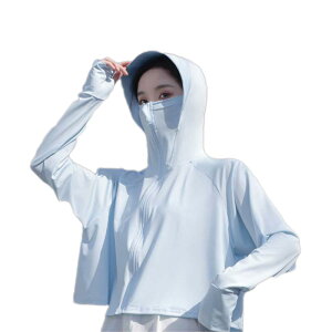 ラッシュガード フェイスカバー日焼け防止 UPF50 パーカー ラッシュガード 日焼け rushguard アウトドアベスト紫外線対策 UVカットパーカー ラッシュパーカー レディース 長袖 フード付き ハイ