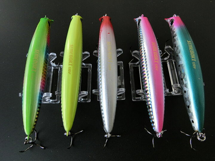 ぶっ飛びリップレスミノー 5セット 130f/25g ルアーセット対象魚:シーバス/ヒラスズキ/ヒラメ/マゴチ : SMART企画 ぶっ飛びリップレスミノー 5セット 130f/25g ルアーセット対象魚:シーバス/ヒラスズキ/ヒラメ/マゴチ : SMART企画