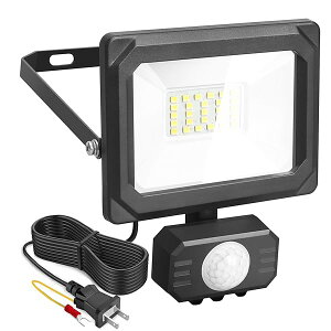�y���������zAkitoe LED������ �Z���T�[���C�g �l�����C�g 20W �ߓd 2P�v���O�t�� �R���Z���g�� A