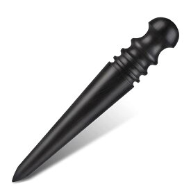 【送料無料】YFFSFDC コバ磨き 黒檀製 レザークラフト 専用 工具 仕上げ ヘリ磨き 革磨き レザ