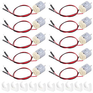�y���������zJYUDAUFU 10�}�C�N��130 DC 3-6V 0.4-0.45A �d��2000-20000RPM 2mm�V���t�g130 for Arduino/�g�C