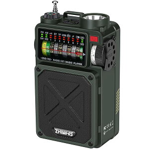 �y���������zZHIWHIS Bluetooth�X�s�[�J�[ �h�Ѓ��W�I FM/AM/�Z�g/���C�hFM�Ή� �����d�� �\�[���[/