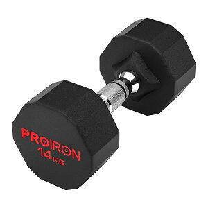 �y���������zPROIRON �| �_���x�� ����ׂ� 14kg 1�� �S�A���C �_���x�� ?? dumbelll set �ƒ�