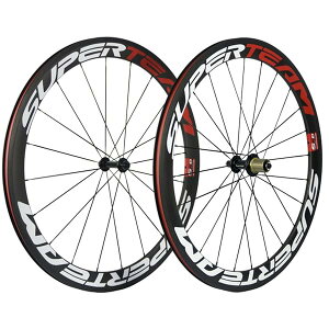 �y���������zSUPERTEAM 50mm �N�����`�� �[�z�C�[���Z�b�g700c 23mm ���[�h�o�C�N �J�[�{�� �z�C�[