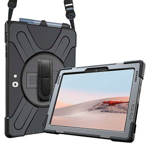 �y���������zProCase Surface Go 4/3/2/1 �P�[�X�i2023/2021/2020/2018�j10.5�C�ϏՌ�TPU�J�o�[ 360°��]�X