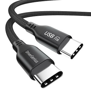 �y���������zDriverGenius SaranX-PD240 | �g���v�����[�h USB4.0 40Gbps USB-C to C �P�[�u�� 240W PD3.1�i48V/20