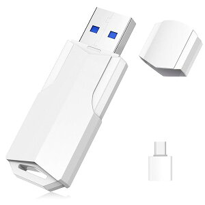 �y���������z128GB USB������ Wooolken USB 3.0 �T���h���C�u USB C �A�_�v�^�ƃX�g���b�v�t���f�[�^