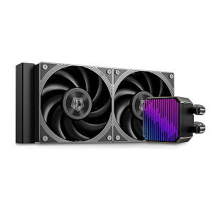 �y���������zID-COOLING DX240 MAX �t��CPU�N�[���[ 240mm ARGB AIO�N�[���[�A����38mm�̃��W�G�[�^�[�A2