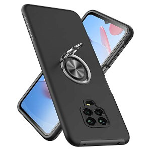 �y���������zWACJOSD �Ή� Redmi Note 9S �p�� �P�[�X �����O �ϏՌ� �ČRMIL�K�i�擾 TPU+PC �Ռ��z��