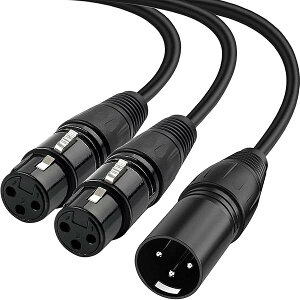 �y���������zXiatiaosann XLR�X�v���b�^�[�P�[�u���}�C�N�P�[�u��XLR 3�s���I�X- �f���A��XLR���X