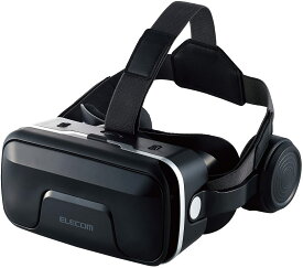 即納 iPhone/android スマホ対応 3D VRゴーグル VRヘッドセット VRヘッドマウントディスプレイ ELECOM エレコム 高画質