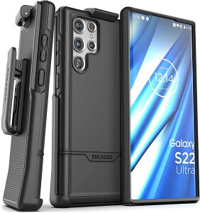 Galaxy �M�����N�V�[ S22 (SC-51C SCG13) / S22 Ultra (SC-52C SCG14) �Ή� 2022 �P�[�X �J�o�[ �x���g�N���b�v Rebel Armor �u���b�N �X�^���h�@�\ �Ռ��z�� �~���^���[�O���[�h ���{������
