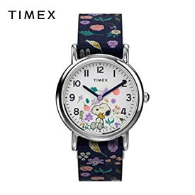 即納 TIMEX タイメックス 腕時計 スタンダード Peanuts スヌーピー TW2V45900 Floral 海外モデル リストウォッチ 日本未発売