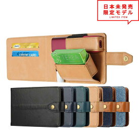 アイコス イルマワン IQOS ILUMA ONE レザー デニム カード収納 ケース カバー シガレットケース 全6色 保護 傷つき防止 送料無料