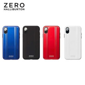 即納 ゼロハリバートン ポリカーボネート 背面ケース ZERO HALLIBURTON iPhoneXs 全4色 耐衝撃 MIL規格 カバー Hybrid Shockproof