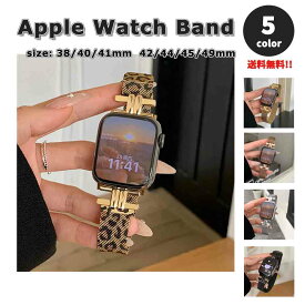 Apple Watch アップルウォッチ ベルト 全5色 ステンレス メッシュ ミラネーゼ ループ バンド 38/40/41mm 42/44/45/49mm 全機種対応 ブレスレット ストラップ 送料無料
