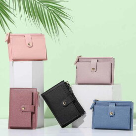 財布 コンパクト ミニ財布 カードケース カード収納 小銭入れ ウォレット ミニ 全5色 軽量 薄型 メンズ レディース 送料無料