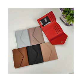 財布 コンパクト ミニ財布 折り財布 カードケース カード収納 小銭入れ ウォレット ミニ 全6色 軽量 薄型 メンズ レディース 送料無料