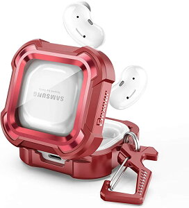 Galaxy �M�����N�V�[ �o�b�Y �P�[�X �ϏՌ� �����h�~ ���[�P�[�X ���b�h �|���J�[�{�l�[�g Buds2 Pro/Buds2/Buds Pro/Buds Live �Ή� �J�o�[ ��������