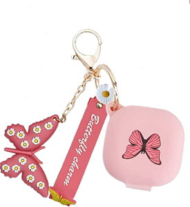 Galaxy �M�����N�V�[ �o�b�Y �P�[�X �ϏՌ� �����h�~ ���[�P�[�X �s���N �V���R�� Buds2 Pro/Buds2/Buds Pro/Buds Live �Ή� �J�o�[ ��������