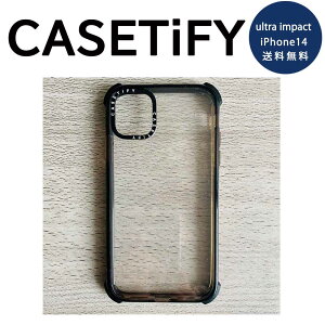 CASETiFY P[XeBt@C iPhone 14/14Pro/14Plus/14ProMax P[X Jo[ ultra impact EgCpNg NA/ubN {