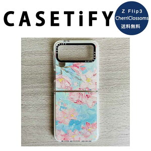 CASETiFY P[XeBt@C Galaxy Z Flip3 Yoshino Cherry Blossoms zCg SC-54B SCG12 impact CpNg MNV[ P[X Jo[ {