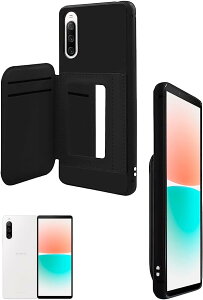 [ \j[ GNXyA X}zP[X ubN 2J[h|Pbg X^h@\ t SONY Xperia 10 IV SO-52C/SOG07 2022 ϏՌ Jo[ 