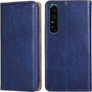 ���[ �\�j�[ �G�N�X�y���A �蒠�^ �P�[�X �u���[ �t�F�C�N���U�[ �}�O�l�b�g �X�^���h�@�\ SONY Xperia 1 V SO-51D/SOG10 2023 �ϏՌ� �J�o�[ ��������