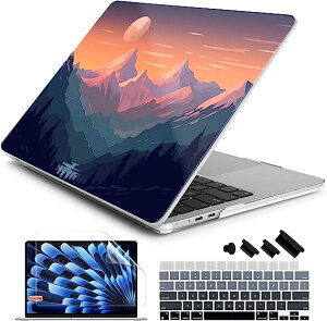 }bNubN GA[ 15 C` 2023 A2941 M2 `bv P[X Jo[ TZbg Apple Abv MacBook Air n[hP[X Ռz 