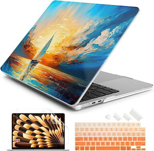 }bNubN GA[ 15 C` 2023 A2941 M2 `bv P[X Jo[ bg Apple Abv MacBook Air n[hP[X Ռz 