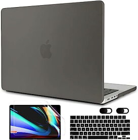 MacBook Pro 16 インチ マットグレー マックブック プロ ハードケース 2023 ケース カバー シェルカバー 衝撃吸収 送料無料