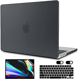 MacBook Pro 16 インチ マットブラック マックブック プロ ハードケース 2023 ケース カバー シェルカバー 衝撃吸収 送料無料