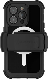 iPhone14シリーズ MagSafe マグセーフ 対応 カメラレンズ保護 スクリーンプロテクター ベルトクリップホルスター 防水 カバー ブラック 14/14Pro/14Plus/14ProMax おしゃれ ケース 耐衝撃 薄型 軽量 ワイヤレス充電 送料無料