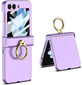 ���[ Galaxy Z Flip5 �P�[�X �p�[�v�� �����O�t�� �J���������Y�ی� �q���W�ی� �X�^���h�@�\ �C�菝�h�~ �����h�~ PC�f�� �S�ʕی� ���C�����X�[�d �Ή� �M�����N�V�[ �[�b�g�t���b�v �ϏՌ� �y