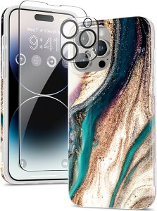 iPhone15�V���[�Y �N���A ���� �X�N���[�� �v���e�N�^�[ �J���������Y �v���e�N�^�[ �~���^���[�O���[�h �t���{�f�B�C�菝�h�~ TPU �}�[�u���p�^�[�� �J�o�[ �u���E�� 15/15Pro/15Plus/15ProMax �P�[�X