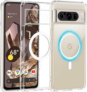 [ Google Pixel 8 / 8Pro P[X NA  Magsafe }OZ[t Ή ČRMILKi ~^[O[h JYی X wh~ ϖh~ TPU PCf CX[d O[O sNZ X