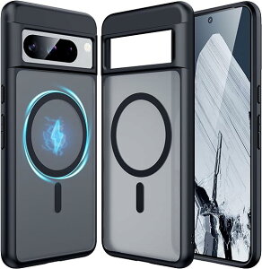 [ Google Pixel 8 / 8Pro P[X ubN  Magsafe }OZ[t Ή }bg JYی X wh~ ϖh~ TPU PCf Xgbvz[t CX[d O[O sN