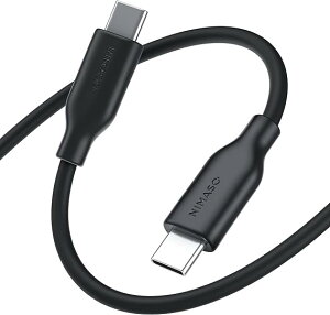 [ iPhone15 [dP[u ^CvC USB-C & USB-C P[u S3 / 1{ ubN }[d f[^] iPhone / MacBook / iPad /Google Pixel / Galaxy Ή