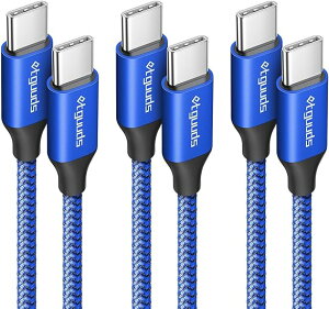 [ iPhone15 [dP[u ^CvC USB-C & USB-C P[u 2m/1m/1m / 3{ u[ }[d f[^] iPhone / MacBook / iPad /Google Pixel / Galaxy Ή