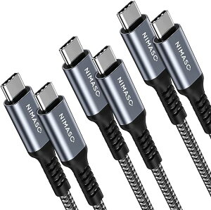 [ iPhone15 [dP[u ^CvC USB-C & USB-C P[u S3 /3{ O[ }[d f[^] iPhone / MacBook / iPad /Google Pixel / Galaxy Ή