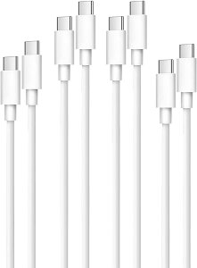 [ iPhone15 [dP[u ^CvC USB-C & USB-C P[u S2 / 4{ zCg }[d f[^] iPhone / MacBook / iPad /Google Pixel / Galaxy Ή