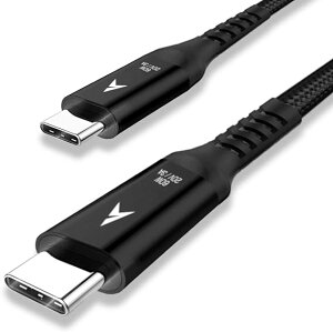 [ iPhone15 [dP[u ^CvC USB-C & USB-C P[u S2 / 1{ ubN }[d f[^] iPhone / MacBook / iPad /Google Pixel / Galaxy Ή