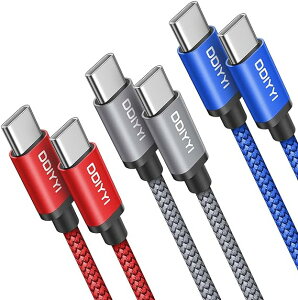 [dP[u ^CvC USB-C & USB-C P[u S3 / 3{ bh/u[/O[ }[d f[^] iPhone / MacBook / iPad /Google Pixel / Galaxy Ή