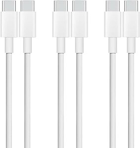 [ iPhone15 [dP[u ^CvC USB-C & USB-C P[u S3 / 3{ zCg }[d f[^] iPhone / MacBook / iPad /Google Pixel / Galaxy Ή