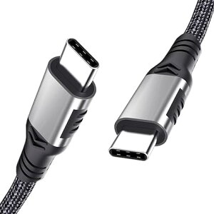 [ iPhone15 [dP[u ^CvC USB-C & USB-C P[u S5 / 1{ Vo[/ubN }[d f[^] iPhone / MacBook / iPad /Google Pixel / Galaxy Ή