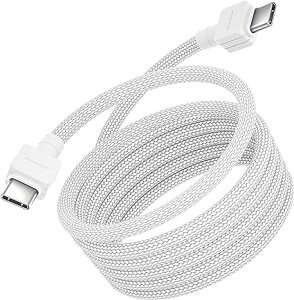 [ iPhone15 [dP[u ^CvC USB-C & USB-C P[u S2 / 1{ zCg }[d f[^] iPhone / MacBook / iPad /Google Pixel / Galaxy Ή