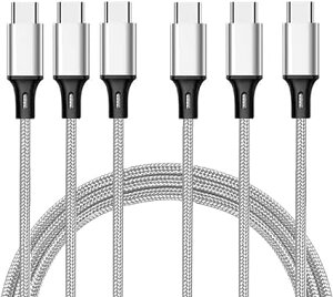 [ iPhone15 [dP[u ^CvC USB-C & USB-C P[u 1m / 3{ O[ }[d f[^] iPhone / MacBook / iPad /Google Pixel / Galaxy Ή